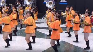 京都橘高校吹奏楽部　楽器フェア2018